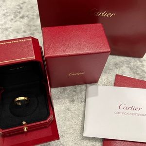 CARTIER LOVE WEDDING BAND